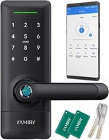 Yamiry Smart Door Lock, Biometric Fingerprint,