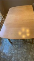 Dining room set with 6 chairs 60x26 with a 12