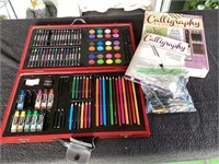 G)  calligraphy pen, set with art set. Both are