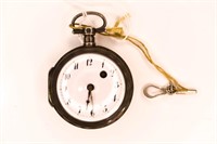 19th C. Antique Verge Fusee Swing Out Pocket Watch