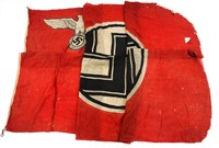 WWII GERMAN REICHSDIENST SERVICE FLAG