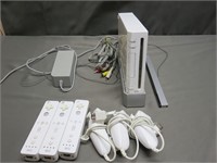 Nintendo Wii Video Game System and Controllers
