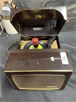 RCA Victor 45-HY-4 record player.