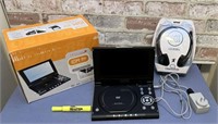 INITIAL-IDM-850 PORTABLE 8" DVD PLAYER WITH SCREEN