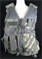 Mulitpocket Tactical Adjustable Mesh Vest