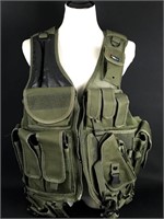 Mulitpocket Tactical Adjustable Mesh Vest