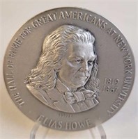 Elias Howe Great American Silver Medal