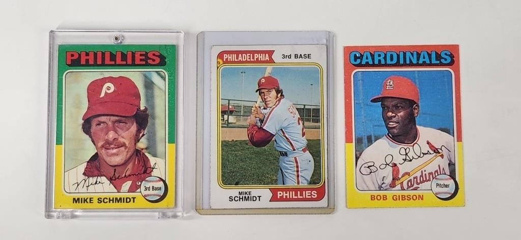 1975 TOPPS SCHMIDT & GIBSON - 1975 SCHMIDT