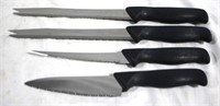 Set of 4 kitchen Knives