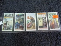 5-- WILLS CIGARETTE RAILWAY CARDS