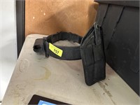 CANVAS BELT W HOLSTER