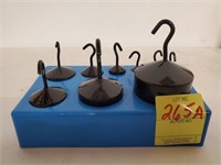 COMPLETE SET OF BALANCE SCALE WEIGHTS