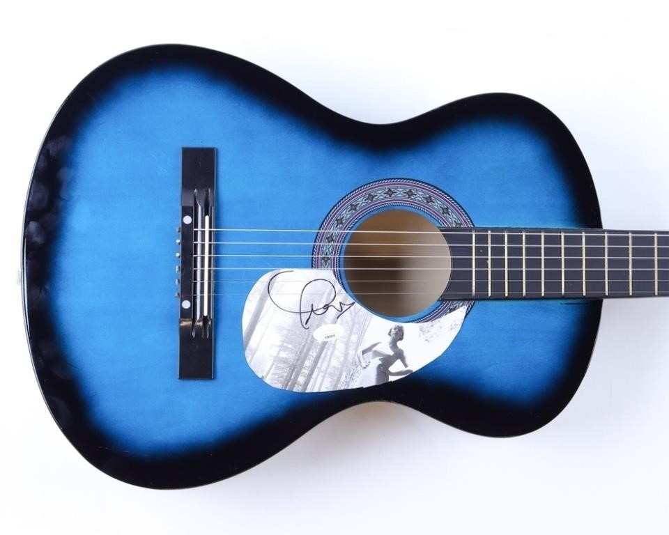 Autographed Taylor Swift Acoustic Guitar