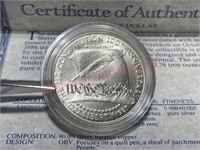 1987 US Constitution Silver Dollar (90% silver)