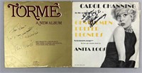 Signed Vinyl Mel Torme & Carol Channing