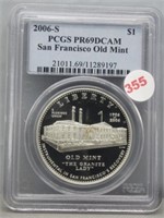 2006-S Old Mint "The Granite Lady" $1 PCGS Graded