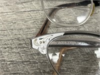 2 Vintage pairs of Victory eye glasses