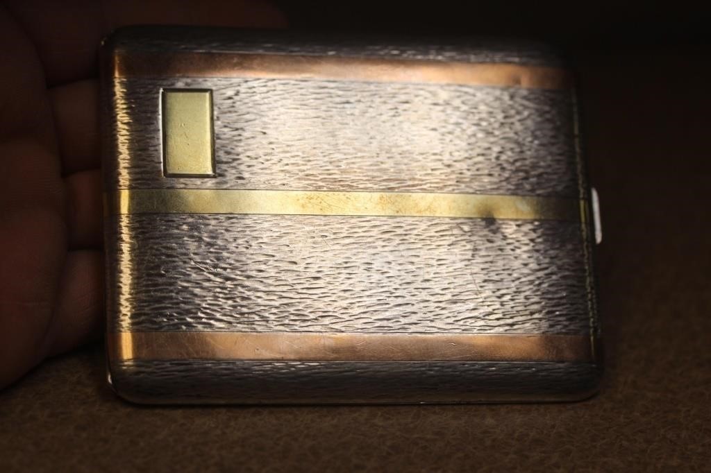 Sterling and 14Kt Gold Compact