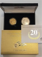 2006-W Gold and Silver Eagle Set Complete