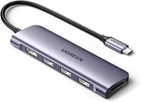 45$- USB C Hub 6 in 1 Dongle USB C Dock HDMI