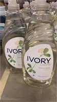 2 cnt Ivory Dishwashing Liquid 24 fl oz ea bottle