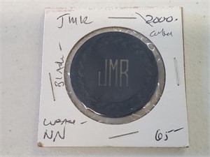 Vintage "JMR" 2000 Black Chip
