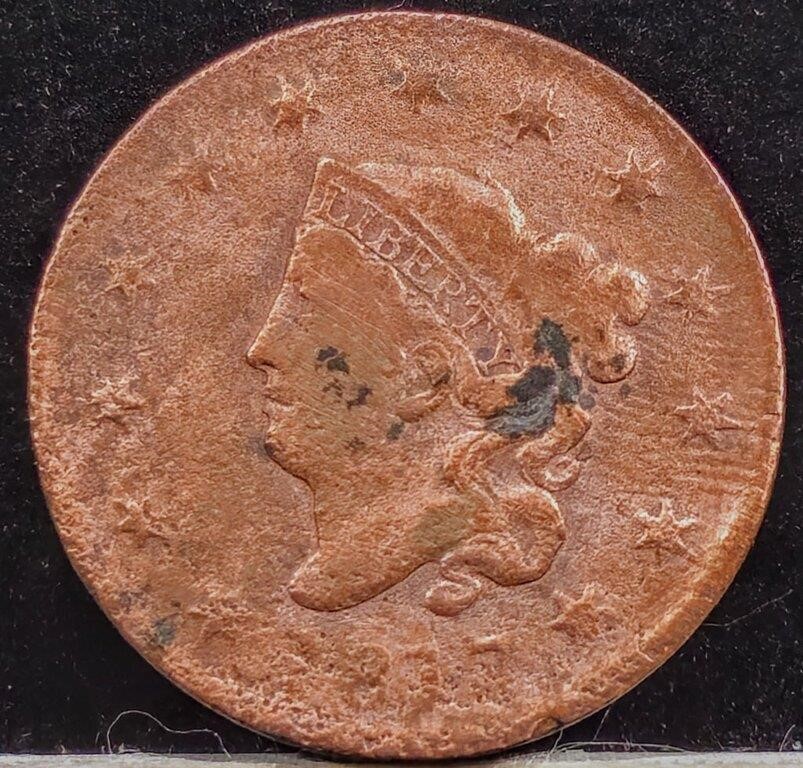 1817 Liberty Head Large Cent Coin