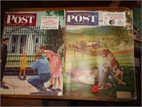1948 & 55 SATURDAY EVENING POST MAGS