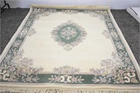 SEARS WHOLE HOME WOOL AREA RUG - 6' X 8'