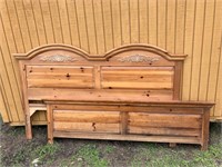 Broyhill Bed Headboard and Footboard