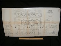 ORIGINAL1889 ENGINE DRAWINGS - US WARSHIP
