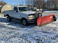 1994 F150 4x4 with plow, runs, drives
