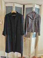 Ladies Trench & Danier Leather Jacket