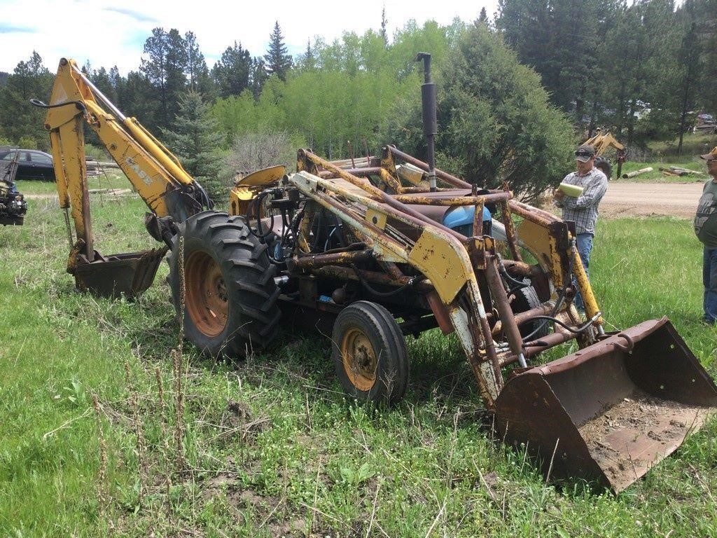 FORDSON MAJOR DIESEL TRACTOR W/ LOADER & BACKHOE