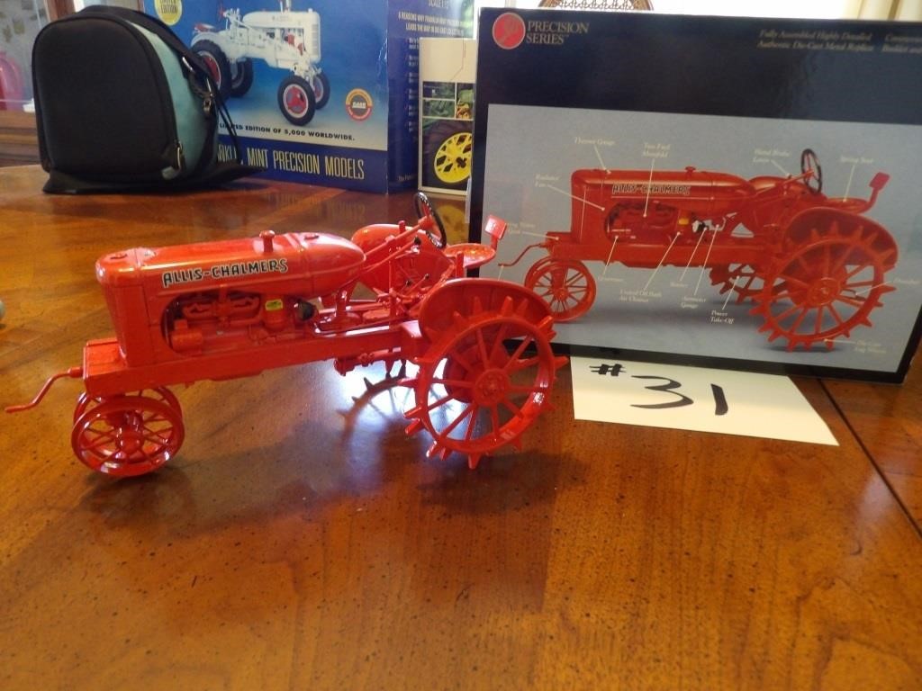 Allis Chalmers model WC die cast toy tractor