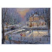 Robert Finale, "Christmas Homecoming" Hand Signed,