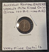 Ancient Roman Empire Widows Mite Coin