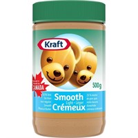 2023 novKraft Smooth Light Peanut Butter, 500g