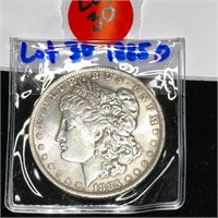 1885 - O Morgan Silver $ Coin