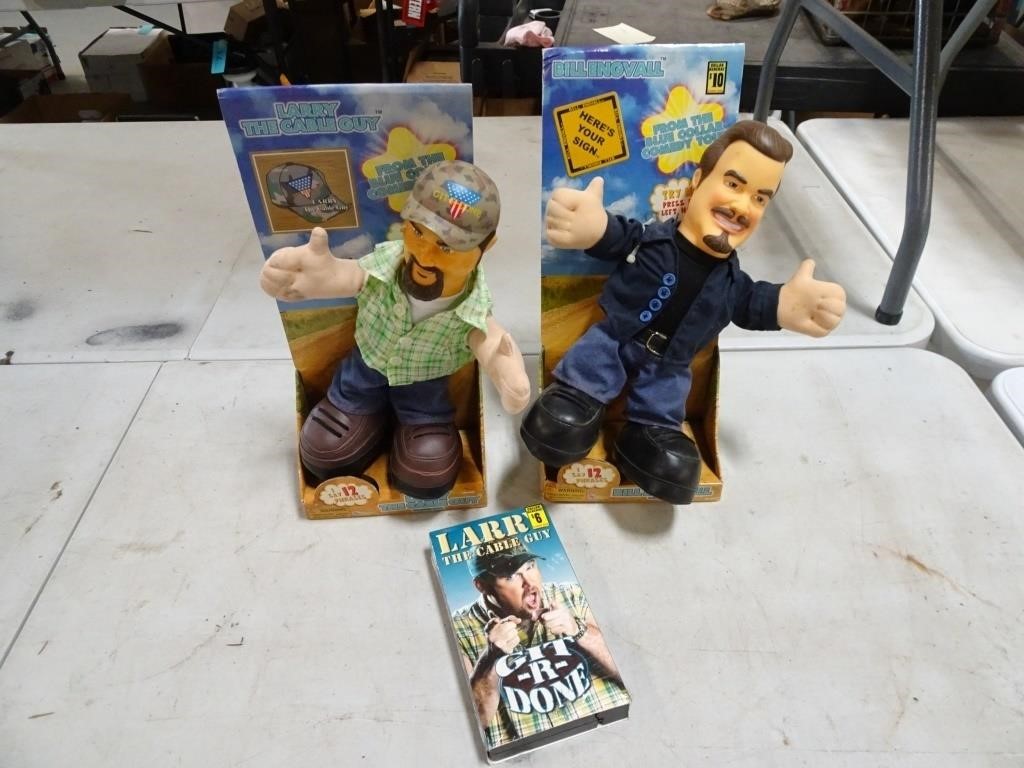 Blue Collar Comedy Tour Figures & VHS Movie -