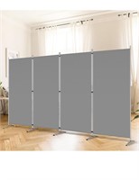 $100 RANTILA 4 Panel Room Divider, 6 Ft Tall