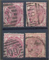 GREAT BRITAIN #61 (4) USED AVE-FINE