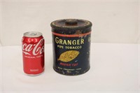 Vintage Granger Pipe Tobacco Tin