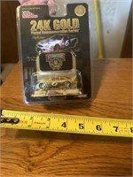 24 k gold nascar #6, 1 of 9,998