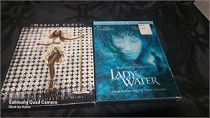 DVD lot 
Mariah Carey and Lady in the Water