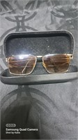 Cazal bifocal sunglasses with case
