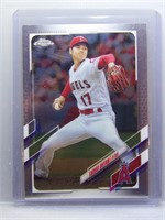 Shohei Ohtani 2021 Topps Chrome