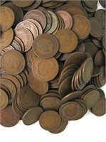 Lot of 100 Indian Head Cents