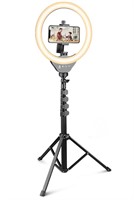 UBeesize 10’’ Selfie Ring Light with Stand and ...