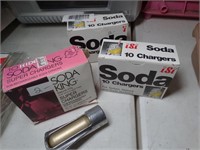 Partial Boxes of Soda Chargers